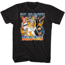 Kane Brown-Kane Brown Fire Multi Image-Black Adult S/S T-Shirt - Black
