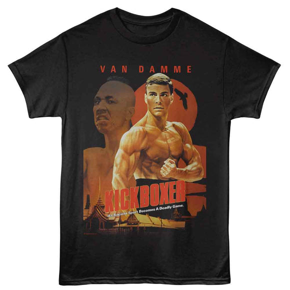 Kickboxer-Kickboxer Poster-Black Adult S/S T-Shirt - Black