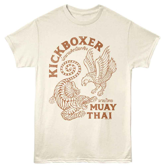 Kickboxer-Kickboxer Tiger Eagle-Natural Adult S/S T-Shirt - Natural