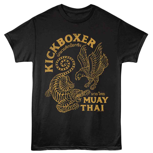 Kickboxer-Kickboxer Tiger Eagle 2-Black Adult S/S T-Shirt - Black