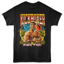Kickboxer-Kickboxer Two Tigers-Black Adult S/S T-Shirt - Black