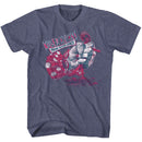 Killer Klowns-Sqeeze-Indigo Heather Adult S/S T-Shirt - Indigo Heather