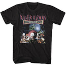 Killer Klowns-Klowns In Space-Black Adult S/S T-Shirt - Black