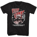 Killer Klowns-Alien Bozos-Black Adult S/S T-Shirt - Black
