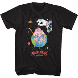 Killer Klowns-Cherry Top-Black Adult S/S T-Shirt - Black