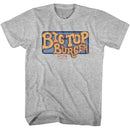 Killer Klowns-Big Top Burger-Gray Heather Adult S/S T-Shirt - Gray Heather