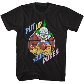 Killer Klowns-Put Up Your Dukes-Black Adult S/S T-Shirt - Black