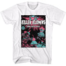 Killer Klowns-Killer Klowns Killer Komic-White Adult S/S T-Shirt - White