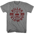 Killer Klowns-Killer Klowns Klown Kollege-Graphite Heather Adult S/S T-Shirt - Graphite Heather