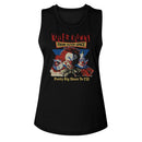 Killer Klowns-Killer Klowns Pretty Big Shoes To Fill-Black Ladies Muscle Tank-S - Black