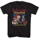 Killer Klowns-Killer Klowns Pretty Big Shoes To Fill-Black Adult S/S T-Shirt - Black