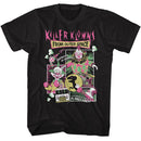 Killer Klowns-Killer Klowns Comic Boxes-Black Adult S/S T-Shirt - Black