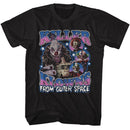 Killer Klowns-Killer Klowns Collage-Black Adult S/S T-Shirt - Black