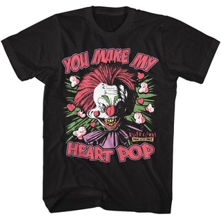 Killer Klowns Killer Klowns Heart Pop Adult T-Shirts