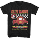 Killer Klowns-Killer Klowns Car-Black Adult S/S T-Shirt - Black