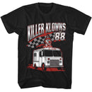 Killer Klowns-Killer Klowns Ice Cream Truck-Black Adult S/S T-Shirt - Black