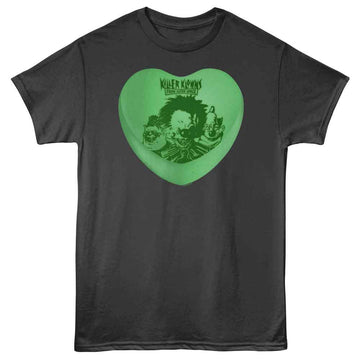 Killer Klowns-Killer Klowns Candy Heart-Smoke Adult S/S T-Shirt - Smoke