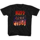 Kiss-Destroyer-Black Youth S/S T-Shirt-Xs (5-6) - Black