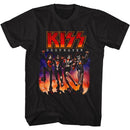 Kiss-Destroyer-Black Adult S/S T-Shirt - Black