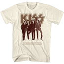 Kiss-Dressedtokill-Natural Adult S/S T-Shirt - Natural