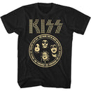 Kiss-Fromnyc-Black Adult S/S T-Shirt - Black