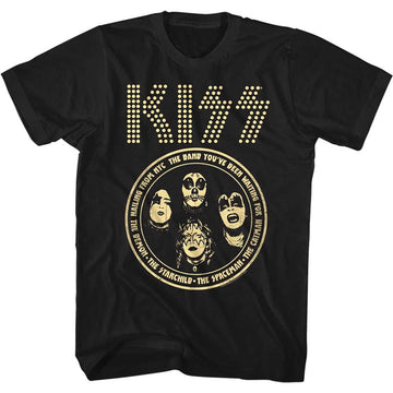 Kiss-Fromnyc-Black Adult S/S T-Shirt - Black