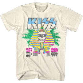 Kiss-Kiss Egyptian Shade-Ivory Adult S/S Comfort Color T-Shirt - Ivory