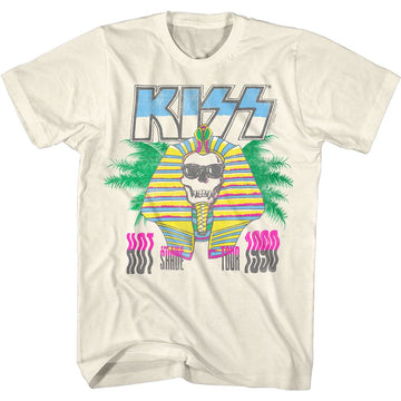 Kiss-Kiss Egyptian Shade-Ivory Adult S/S Comfort Color T-Shirt - Ivory