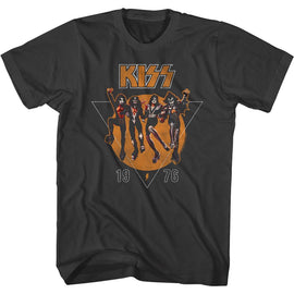 Kiss-Kiss 76-Smoke Adult S/S T-Shirt - Smoke
