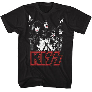 Kiss Kiss Concert Adult T-Shirts