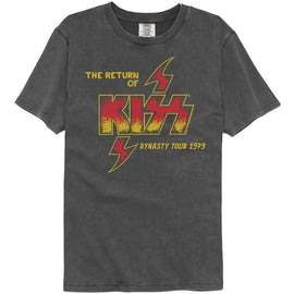 Kiss-Kiss The Return Of Kiss 1979-Comfort Color Pepper Adult S/S T-Shirt - Pepper
