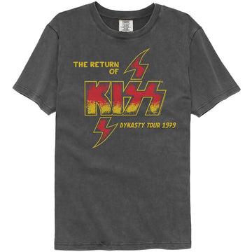 Kiss-Kiss The Return Of Kiss 1979-Comfort Color Pepper Adult S/S T-Shirt - Pepper