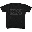 Kiss Kiss Outline Toddler T-Shirts