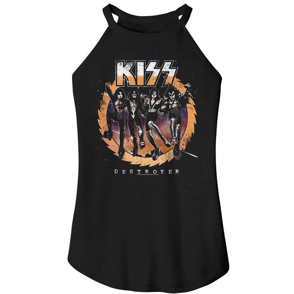 Kiss Destroyer Album Women's Sleeveless Rocker Tank