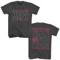 Kiss Kiss Europe 1984 Adult T-Shirts