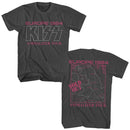 Kiss-Kiss Europe 1984-Smoke Adult S/S T-Shirt ***F&B***-S - Smoke
