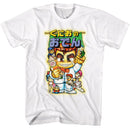 River City Ransom-River City Ransom Japanese Art-White Adult S/S T-Shirt - White