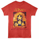 Live Mental Jewelry Red Heather Adult T-Shirt