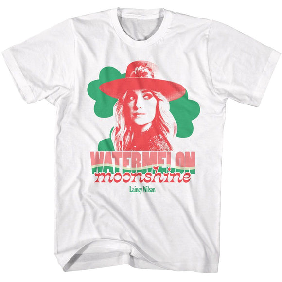 Lainey Wilson-Lainey Wilson Watermelon-White Adult S/S T-Shirt - White