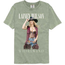 Lainey Wilson-Lainey Wilson Whirlwind-Sandstone Adult S/S Comfort Color T-Shirt - Sandstone