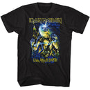 Iron Maiden-Iron Maiden Live After Death-Black Adult S/S T-Shirt - Black