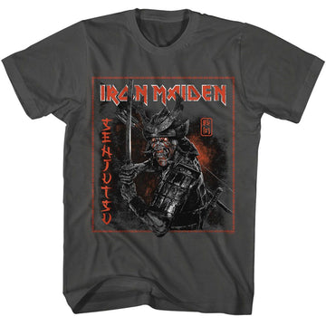 Iron Maiden-Iron Maiden Senjutsu-Smoke Adult S/S T-Shirt - Smoke