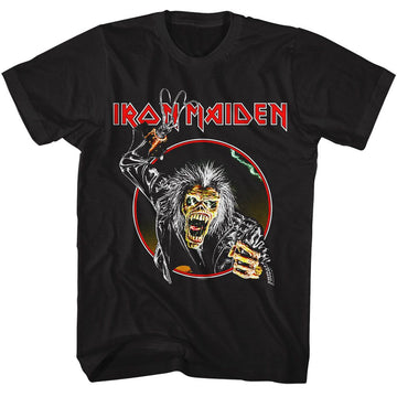 Iron Maiden-Iron Maiden Claw-Black Adult S/S T-Shirt - Black