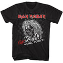 Iron Maiden Iron Maiden Killer World Tour Adult T-Shirts