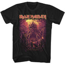 Iron Maiden-Iron Maiden Shadows Of The Valley-Black Adult S/S T-Shirt - Black