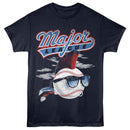 Major League-Major League Baseball-Navy Adult S/S T-Shirt - Navy