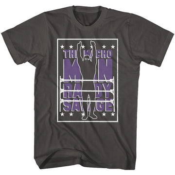 Macho Man-Poster-Smoke Adult S/S T-Shirt - Smoke