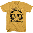 Macho Man-Name And Glasses-Ginger Adult S/S T-Shirt - Ginger