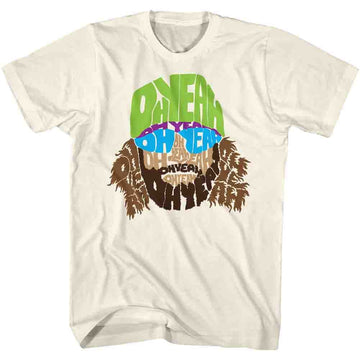 Macho Man-Ohyeahohyeahohyeah-Natural Adult S/S T-Shirt - Natural