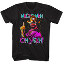 Macho Man-Macho Man-Black Adult S/S T-Shirt - Black